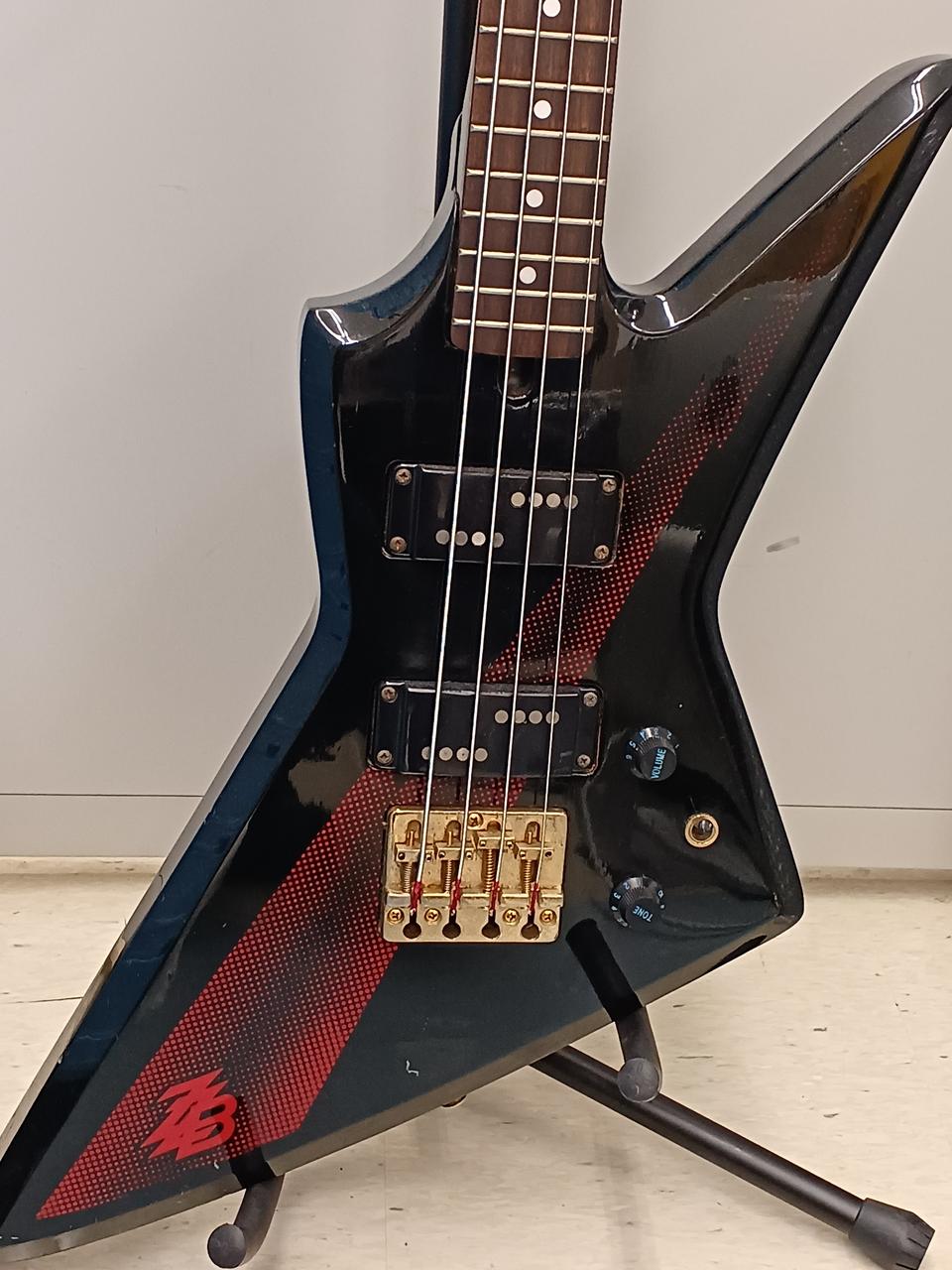AriaProII エレキベース ブラック Aria Pro II ZZB Deluxe Black 1980 Electric Bass Guitar