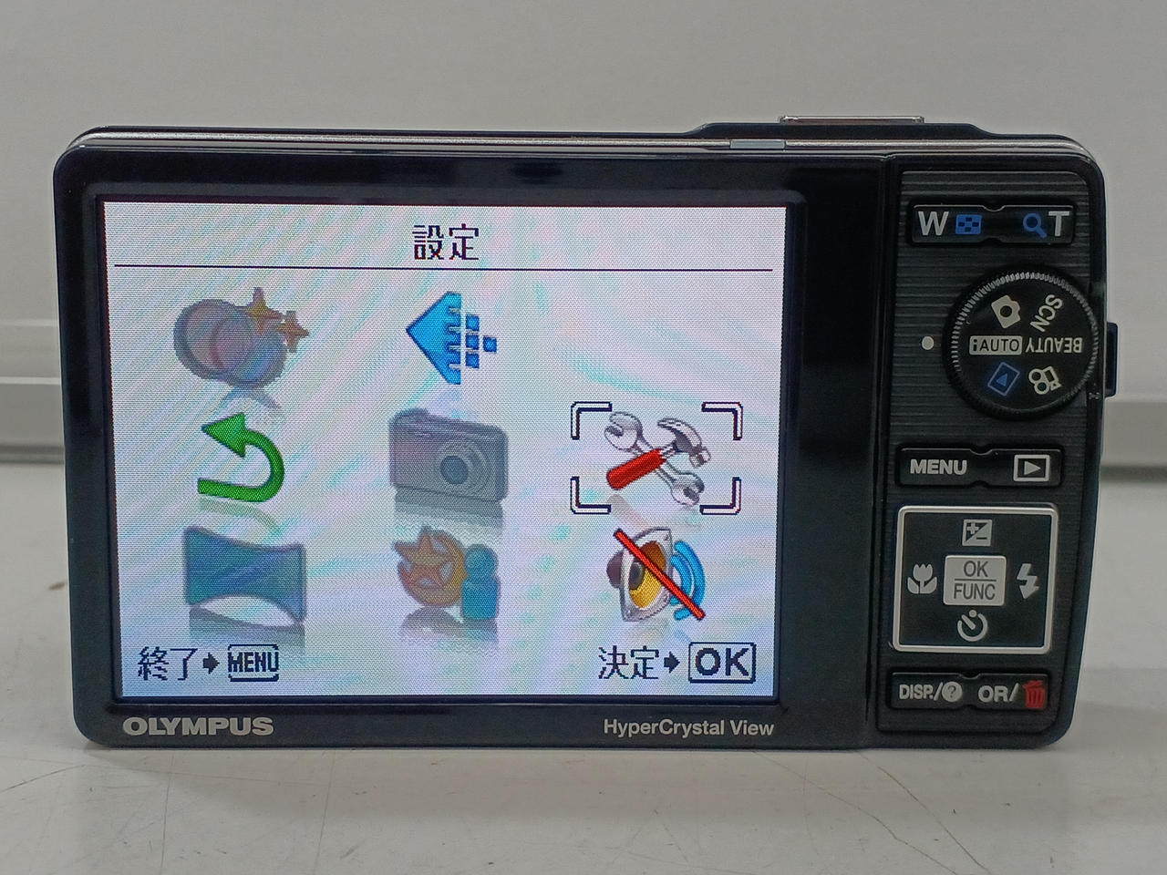 OLYMPUS μ デジタルカメラ HyperCrystal View OLYMPUS μ-7000