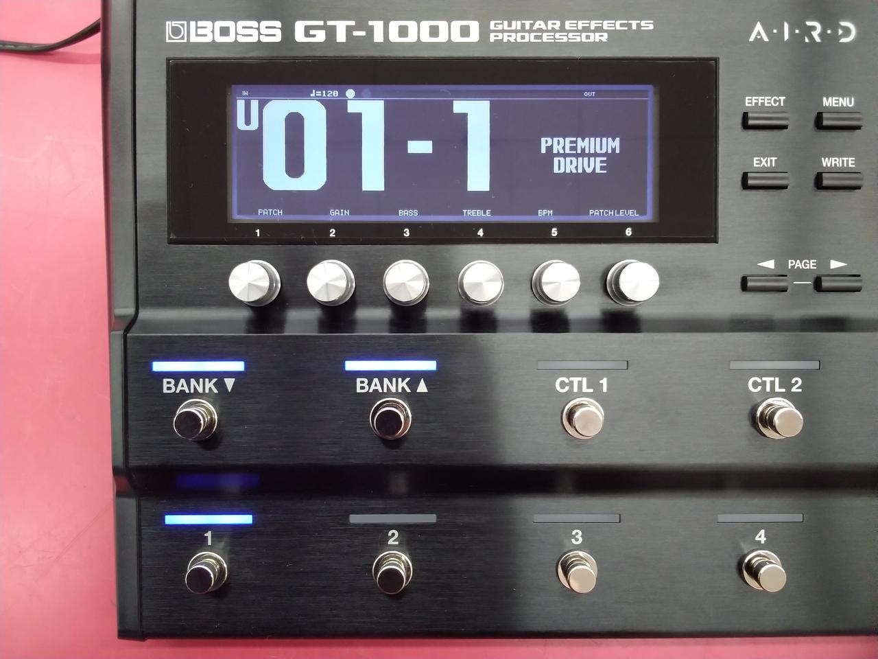 【新品・未開封品含む】BOSS GT1000CORE,EV-30,FS-7セット BOSS（楽器、器材） BOSS GT-1000CORE + FS-7 セット マルチ