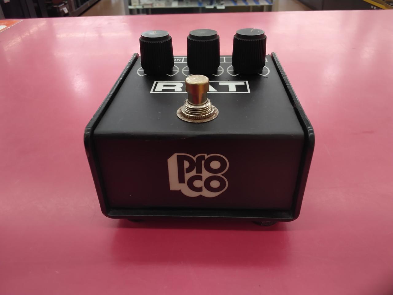 【ジャンク品】PROCO RAT2 LM308N ProCo (プロコ) ディストーションペダル オペアンプ:LM308N RAT2