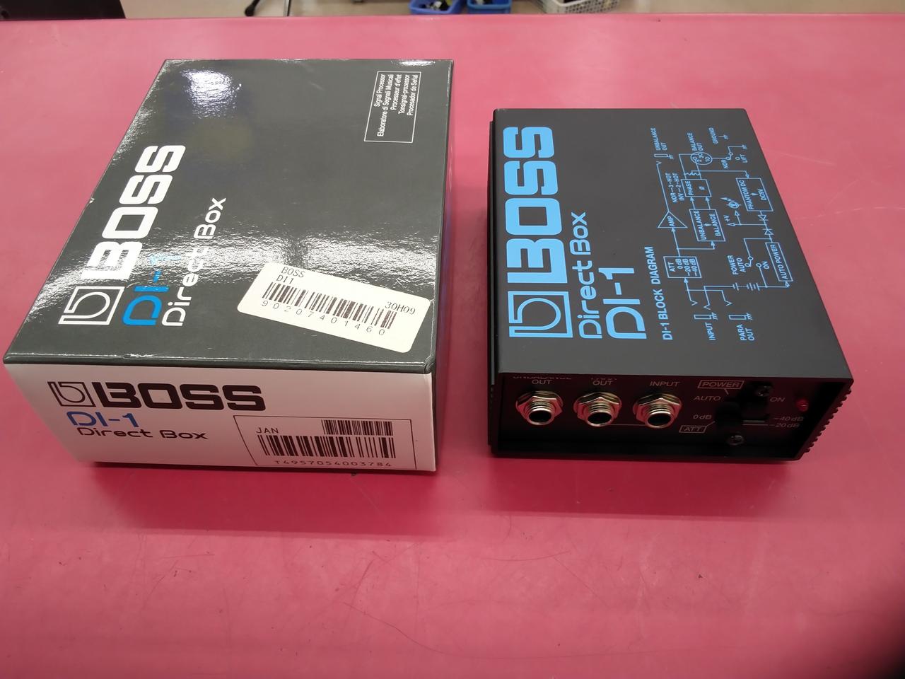 BOSS direct box DI-1　ギターエフェクター　中古美品 BOSS GT-1 GUITAR EFFECTS PROCESSOR（中古/送料無料）【楽器