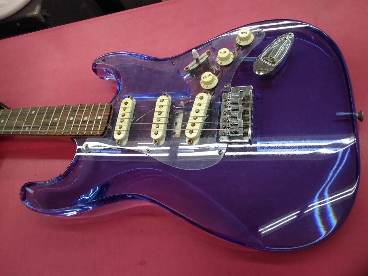 FERNANDES BURNY レスポール スケルトン アクリル 希少 FERNANDES