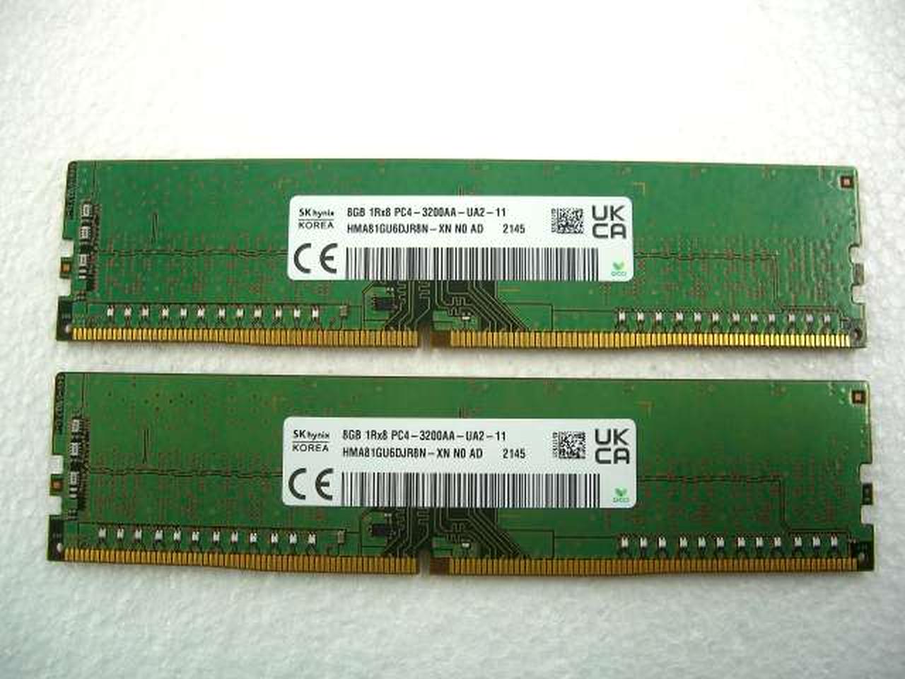 SK hynix 8GB DDR4 メモリ　2枚　計16GB SK hynix ddr4 16gb ノート SK HYNIX PC4-2400T 8GB 2枚で 16GB DDR4