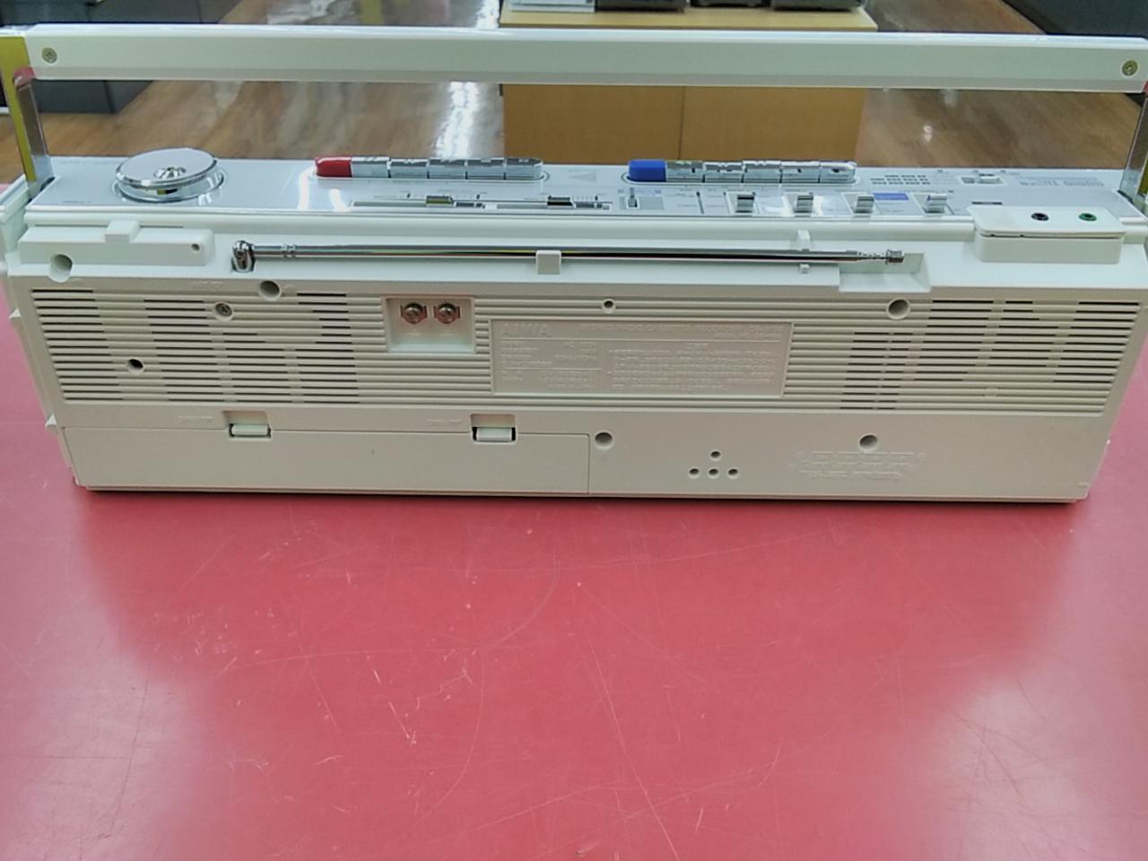 【ジャンク】 外装良好 AIWA ラジカセ CS-W99 昭和レトロ アイワ Yahoo!オークション - 昭和レトロ AIWA ラジカセ CS-W99