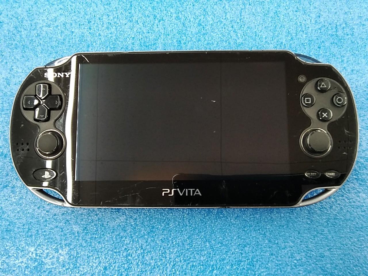 SONY - psvita 本体のみ　付属無　ジャンク 1円】PSVITA 本体 ブラック SONY Playstation Vita PCH-2000 未