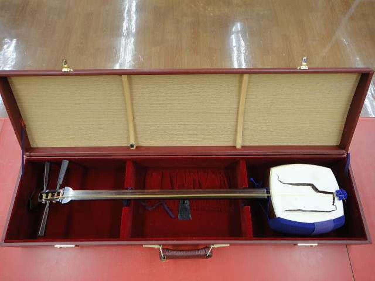 不明|三味線 ジャンク 東サワリ 子持ち綾杉 金ホゾ|【ハードオフ公式