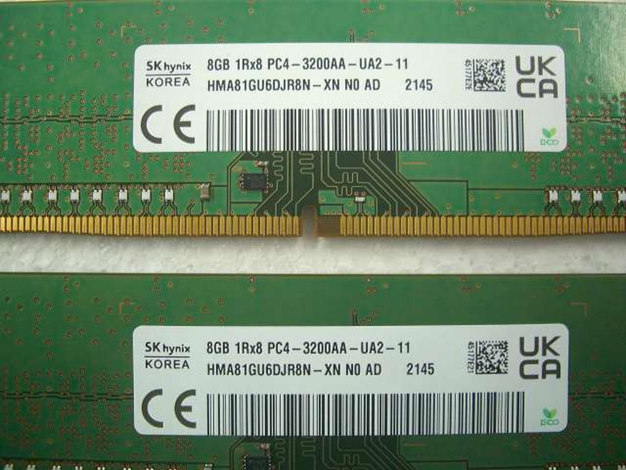 SK hynix 8GB DDR4 メモリ　2枚　計16GB SK hynix ddr4 16gb ノート SK HYNIX PC4-2400T 8GB 2枚で 16GB DDR4