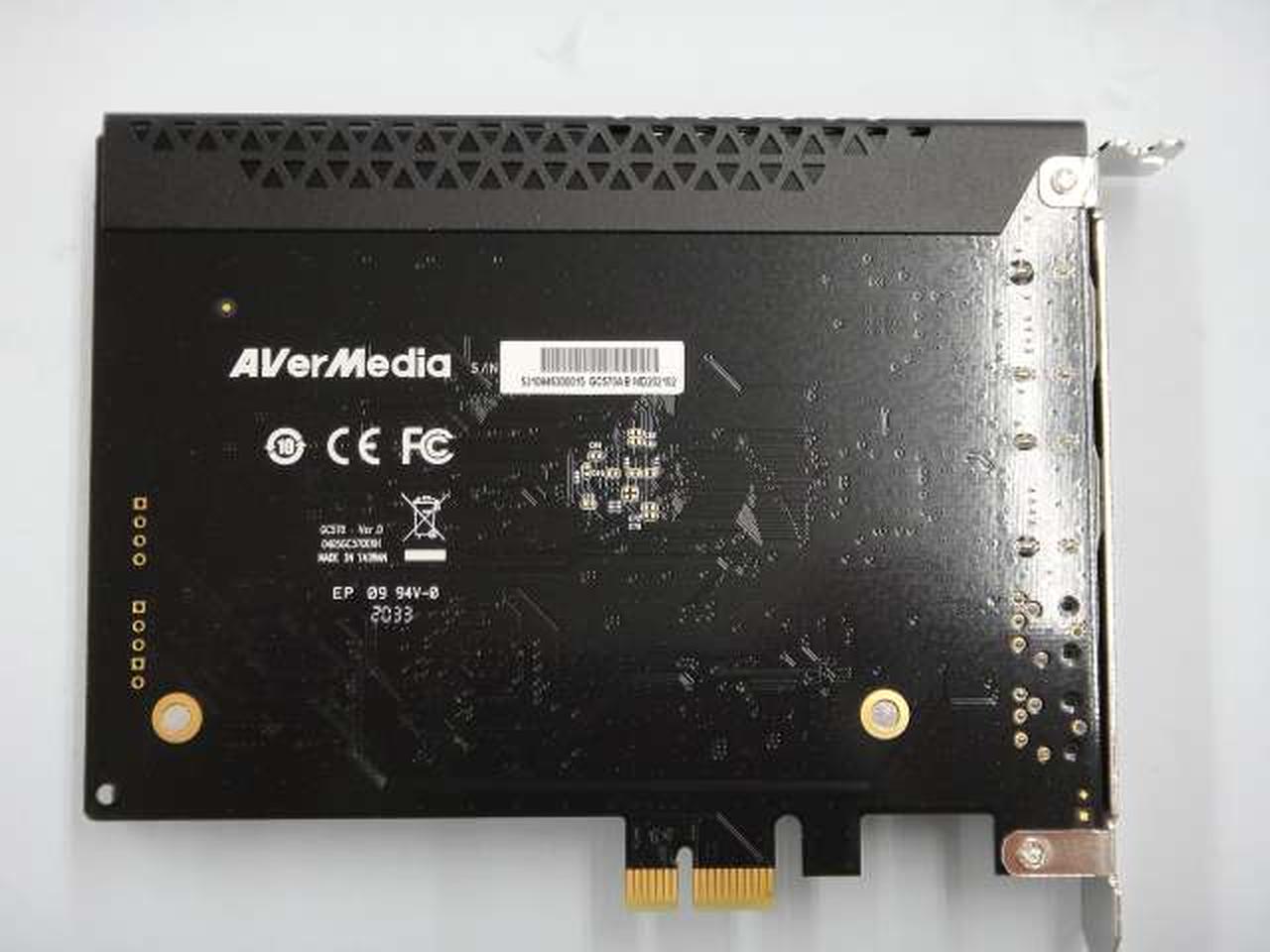 AVERMEDIA|キャプチャボード AVERMEDIA 内蔵型|【ハードオフ公式通販