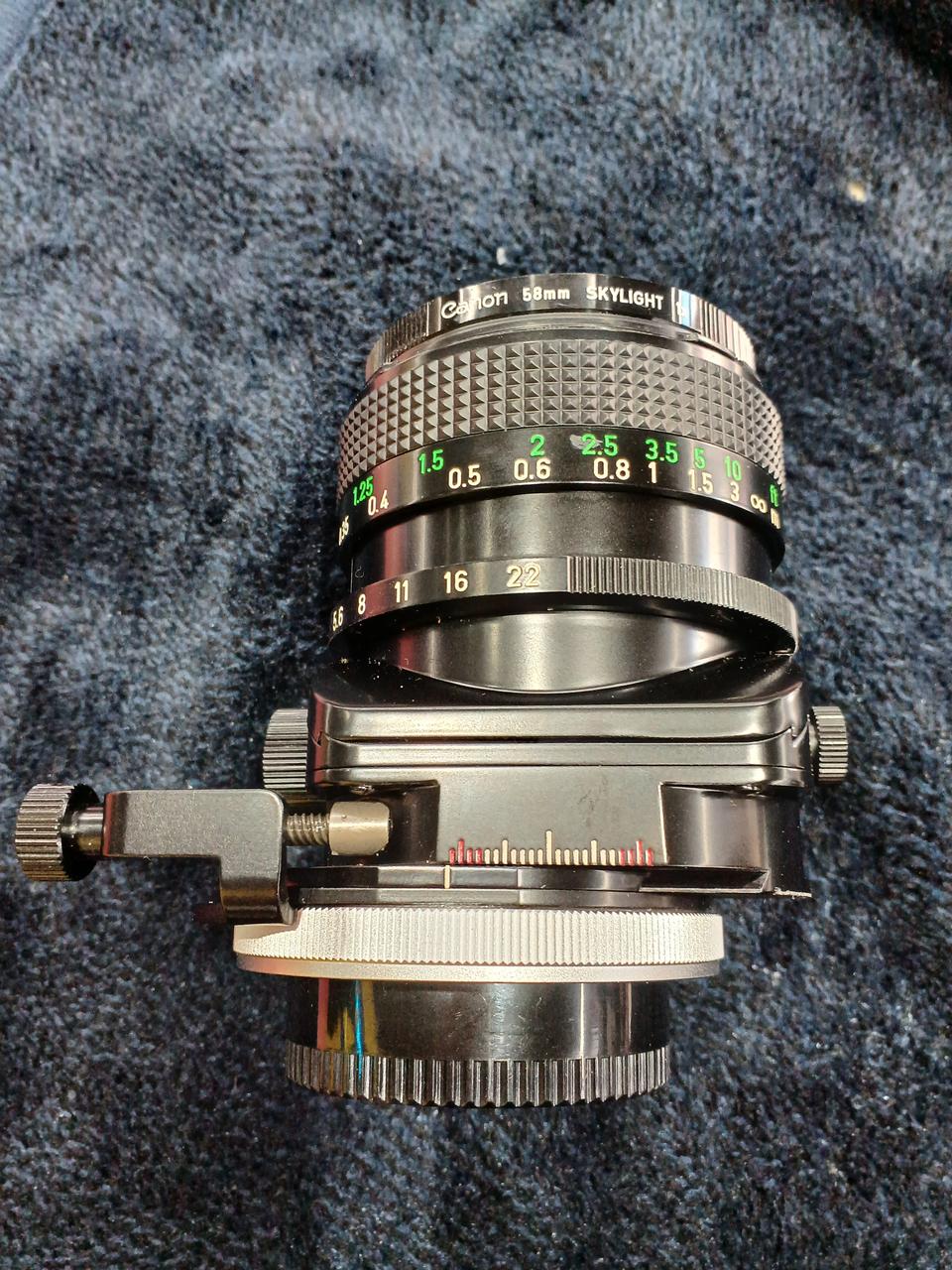 Canon キヤノン TS 35mm f/2.8 S.S.C. Canon FD 35mm F/2.8 S.S.C. TS