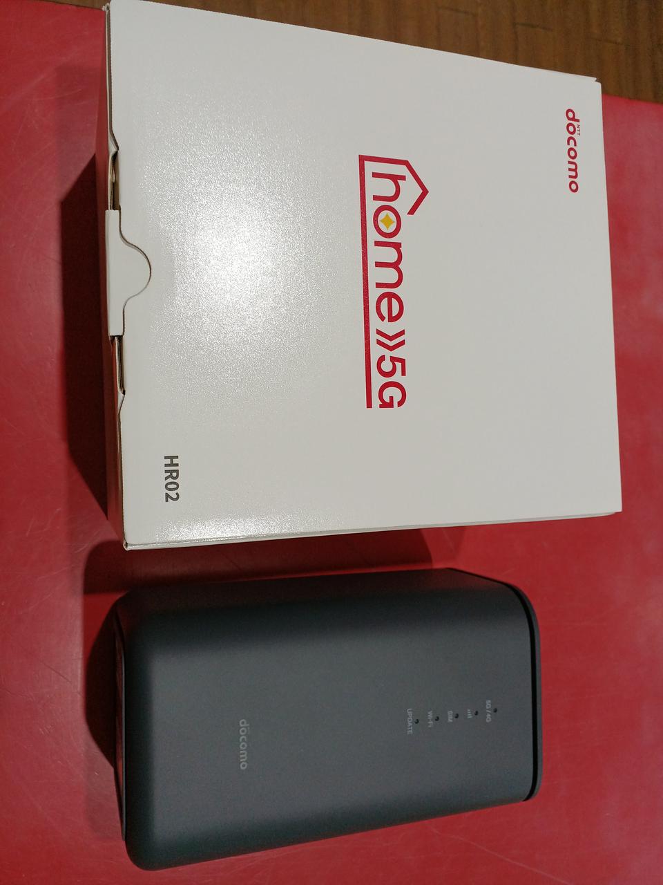 NTT 黄色かっ ドコモ Home 5G HR02 美品 SIMフリー