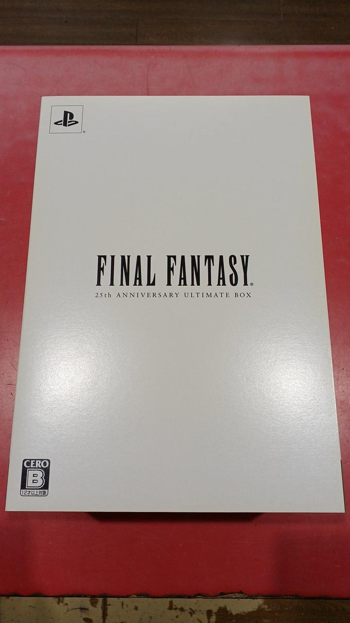 【グッズ】FF25周年アルティメットボックス【ジャンク】 ほぼ未使用】ファイナルファンタジー25周年アニバーサリー