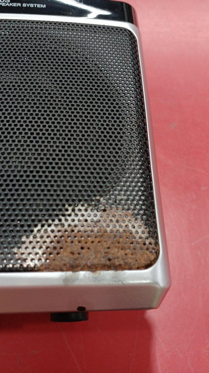 大きく錆びています