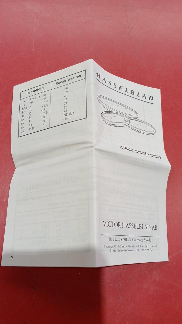 英文の取説付属