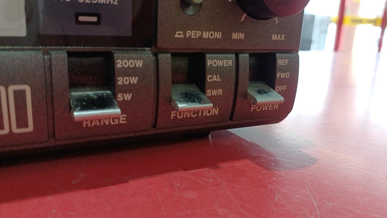 レバーに若干の青サビがあります。