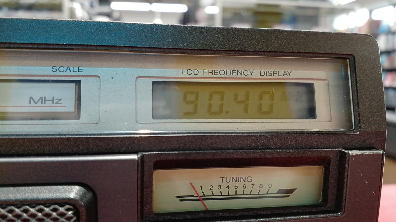 液晶の表示はしていました