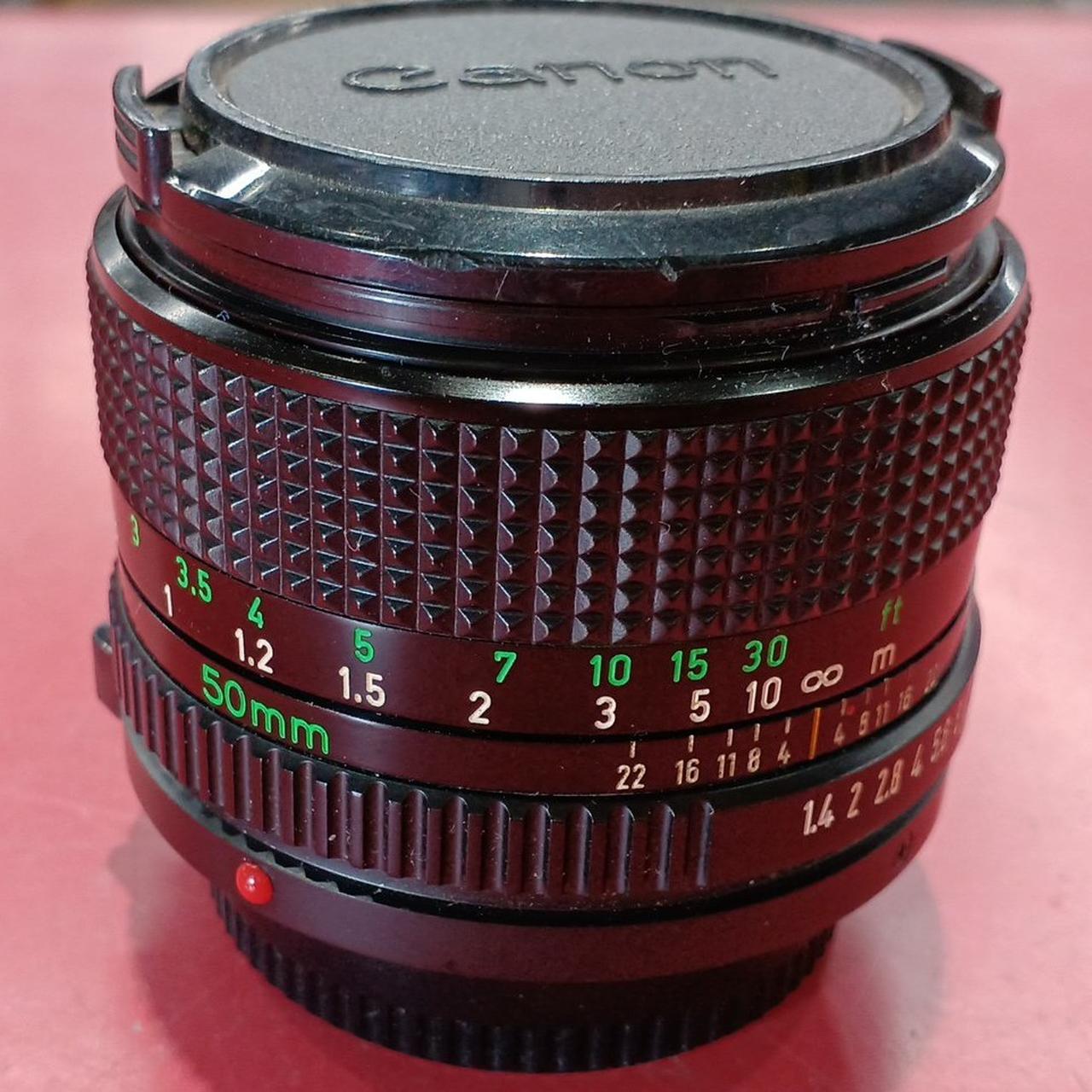 CANONのフィルムカメラ用レンズ