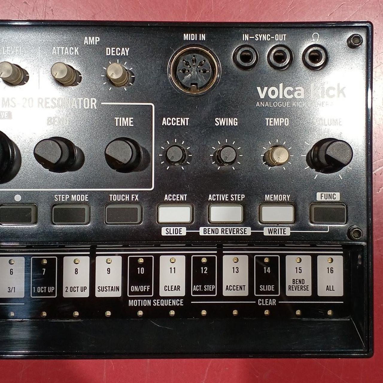 キック音に特化したvolca kick