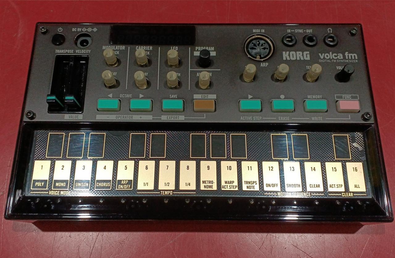 KORGシンセサイザーvolcaシリーズ