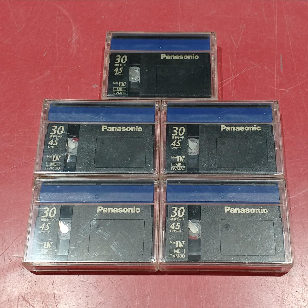 miniDVカセット 30分 5本セット