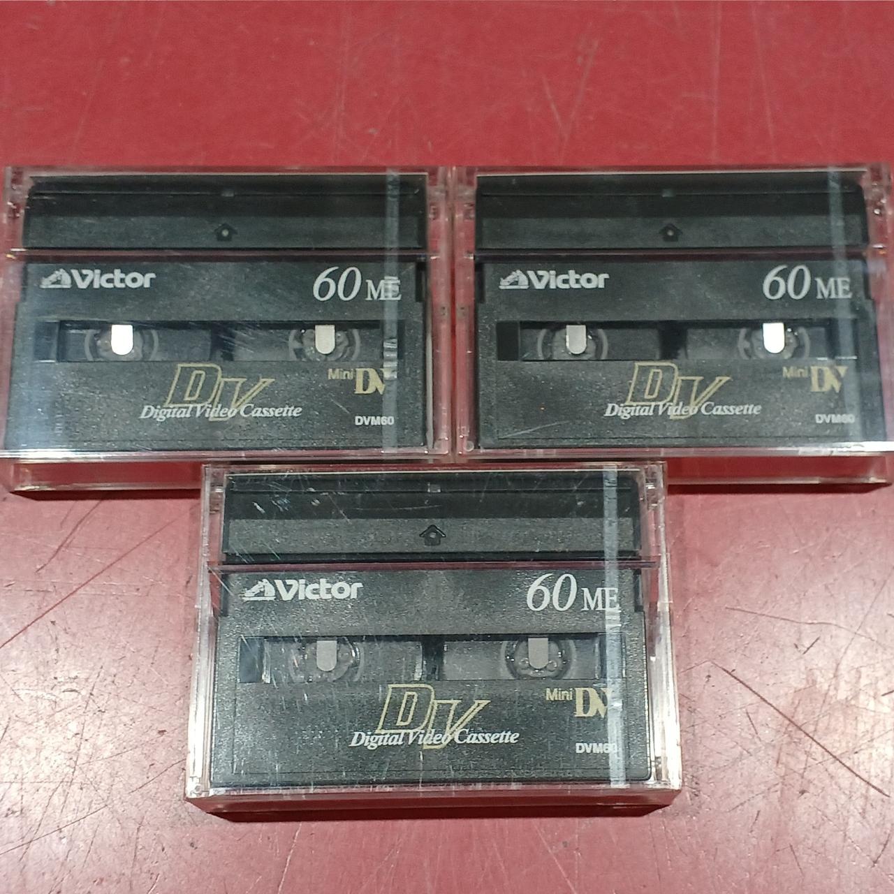 miniDVカセット 60分 3本セット