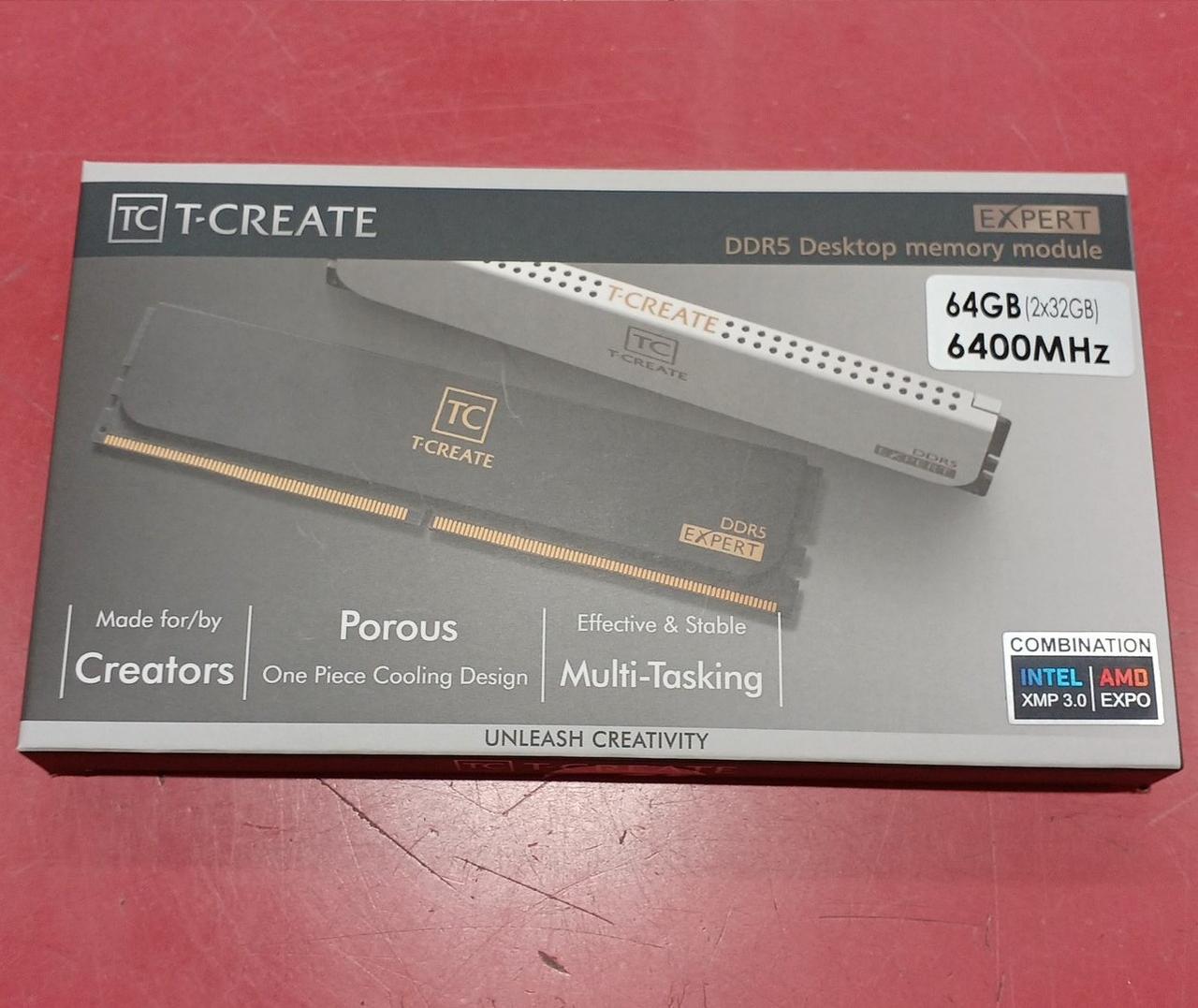 DDR5-6400 32GBx2枚