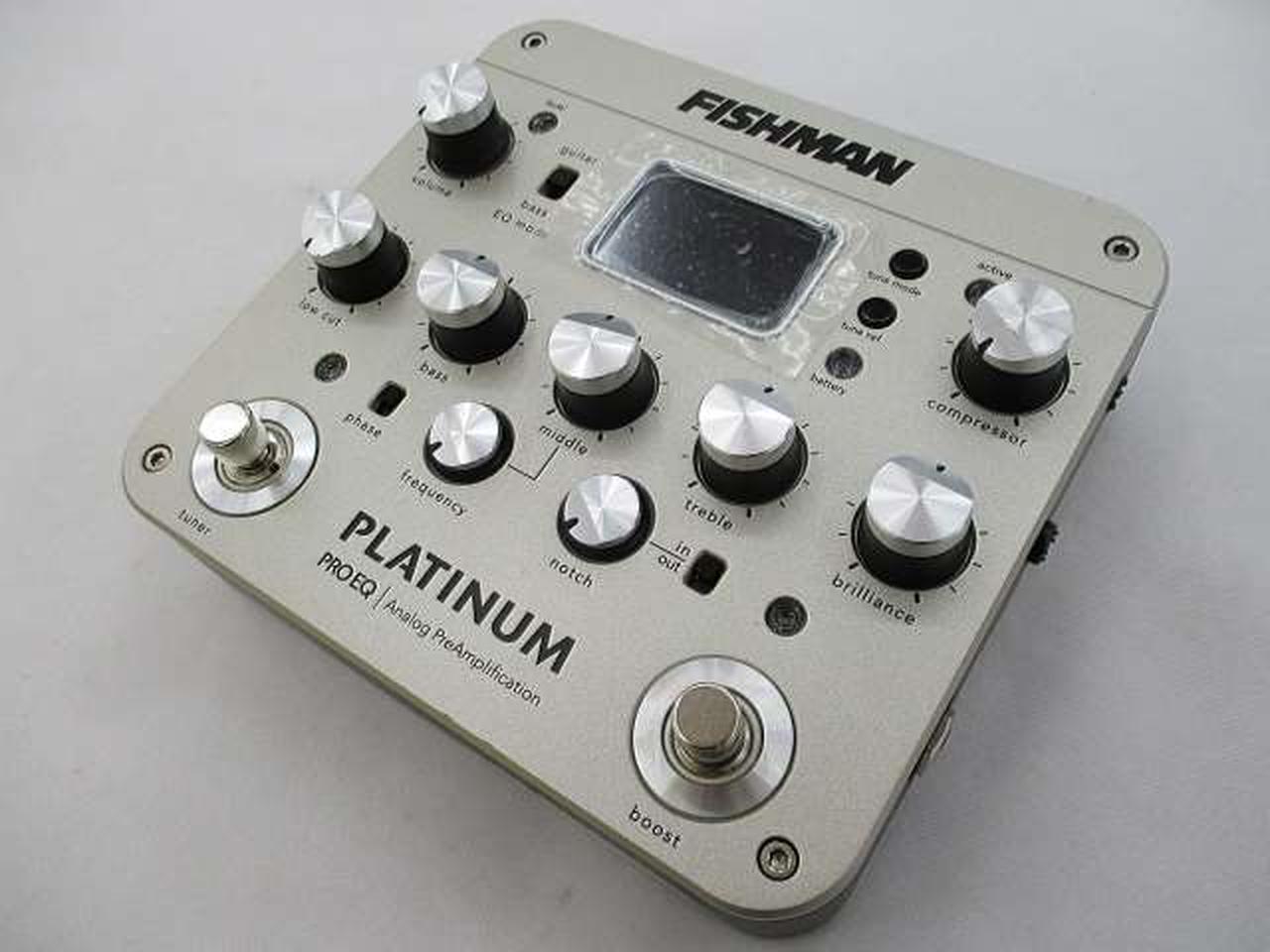 FISHMAN PLATINUM STAGE (アコギプリアンプ') 箱あり FISHMAN|アコースティック楽器用プリアンプ|HARDOFFオフモール