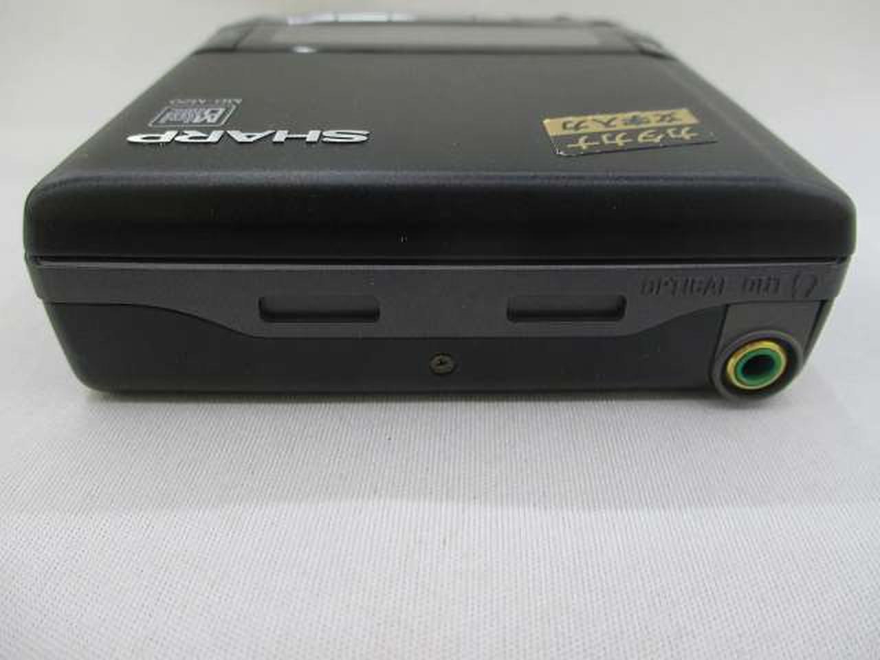 SHARP シャープ MDポータブルレコーダー MD-MS100-B SHARP|【ジャンク品】ポータブルMDレコーダー|【ハードオフ公式通販