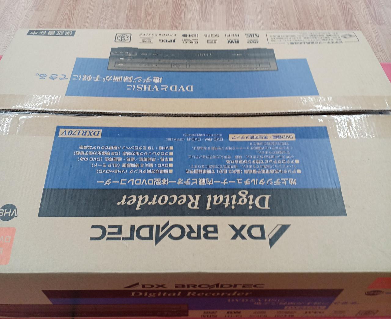 DXアンテナ 型番：DXR170V VHS/DVDレコーダー ブルーレイ・DVD