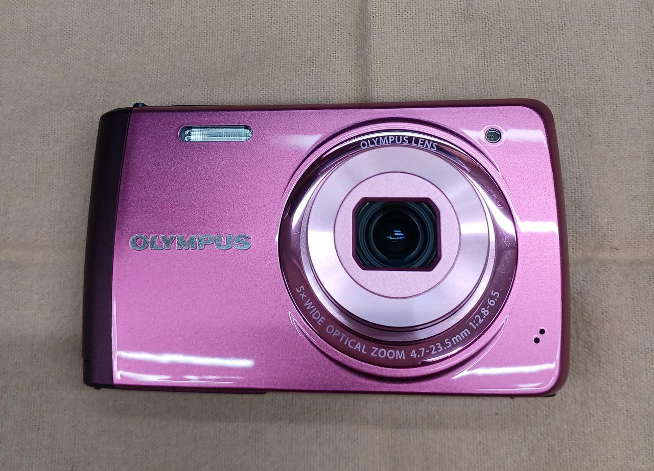 完動品】OLYMPUS STYLUS VH-410 ピンク コンデジ