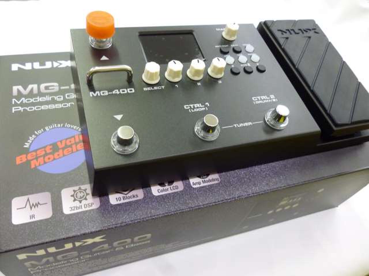 NUX MG-400 マルチエフェクター ギター&ベース 中古品 MG-400 | Multi
