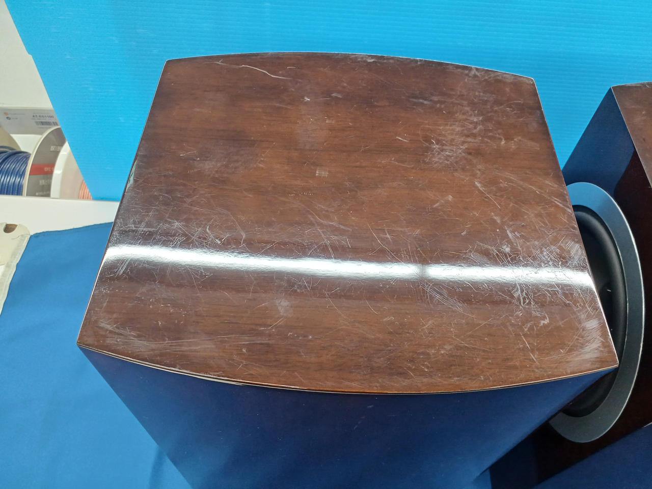 外装にキズあり