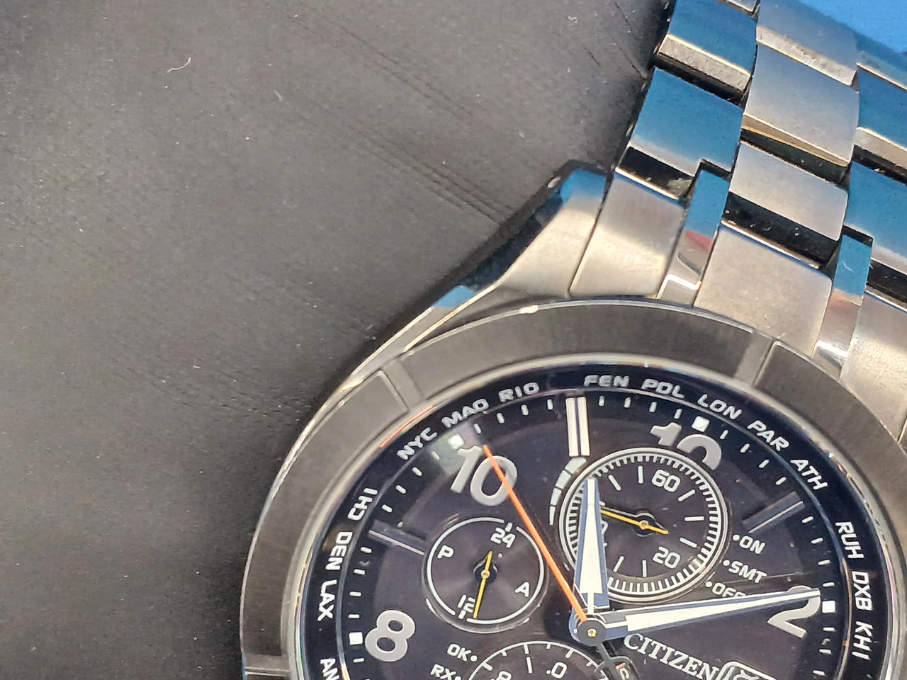 外縁のキズ部分拡大