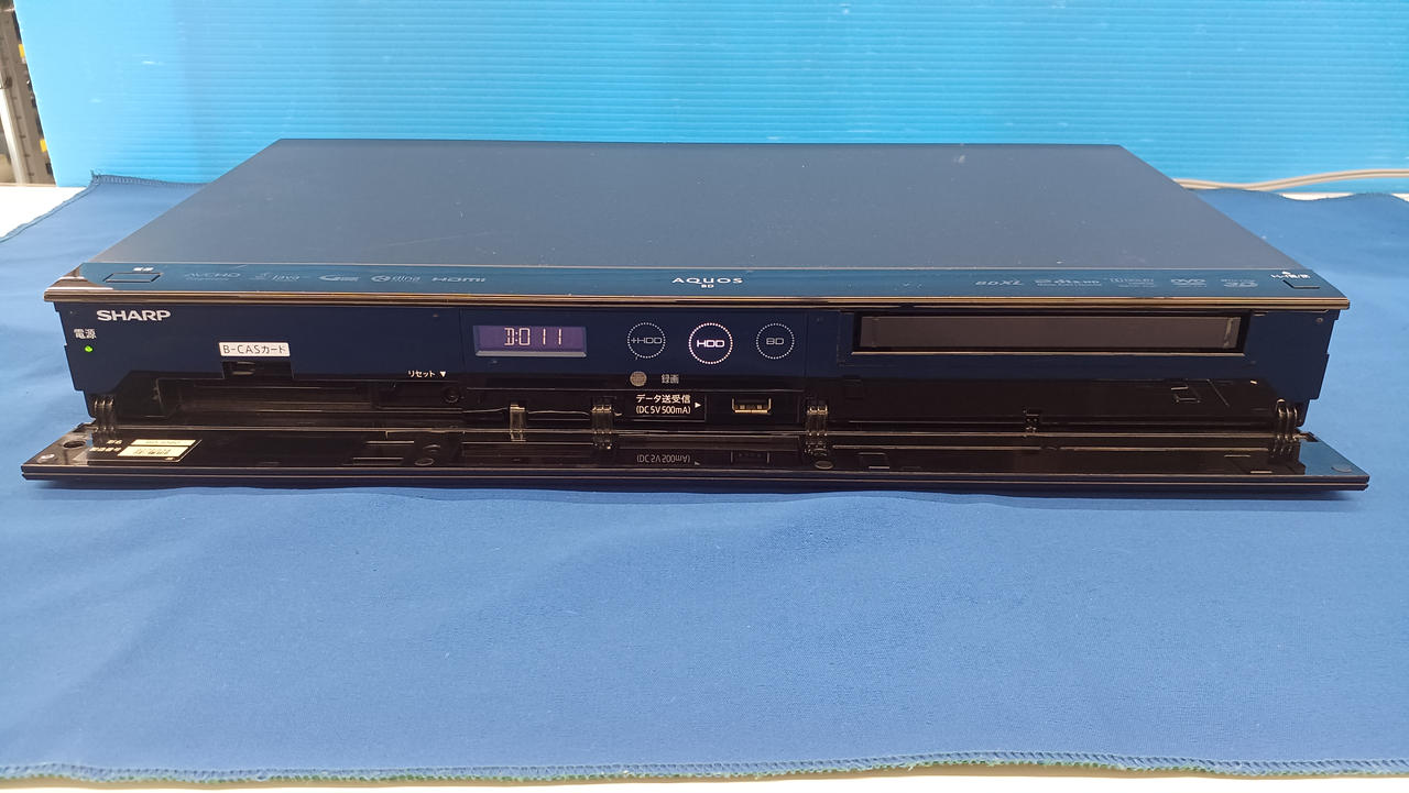 シャープ製 BDレコーダー HDD 500GB SHARP|BDレコーダー|【ハードオフ公式通販】オフモール|2011670000113228