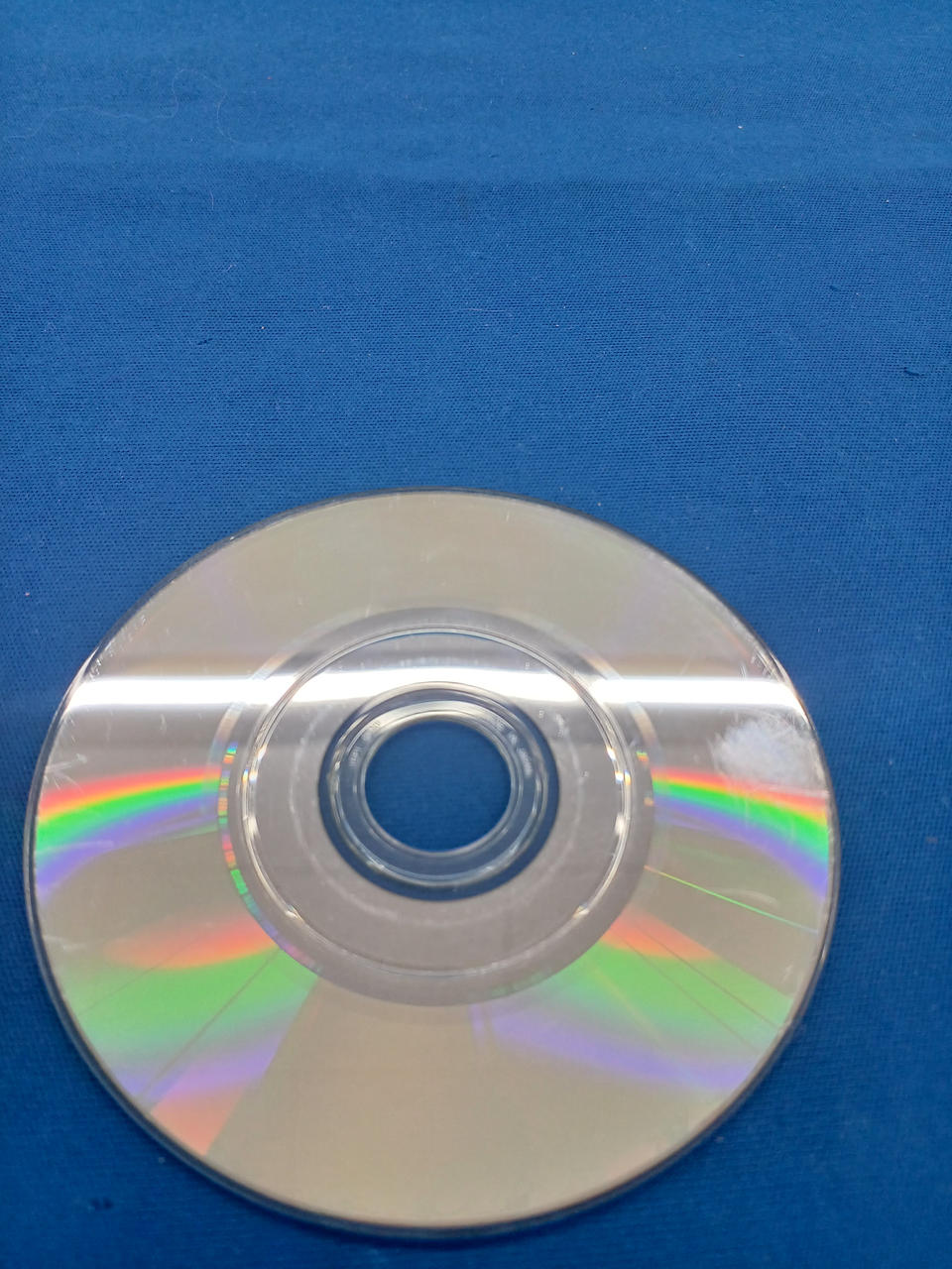 ディスクにキズ有り