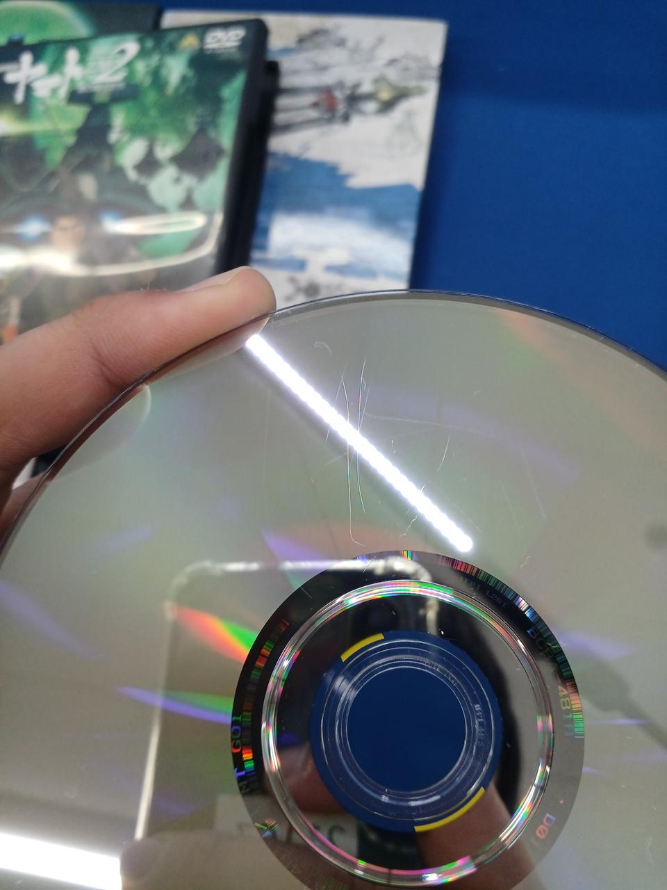 キズ有りのディスクあり