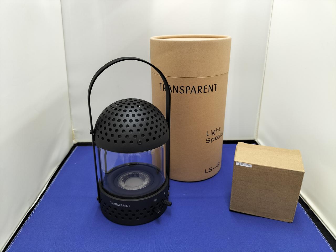 TRANSPARENT 型番：LIGHT SPEAKER ライトスピーカー