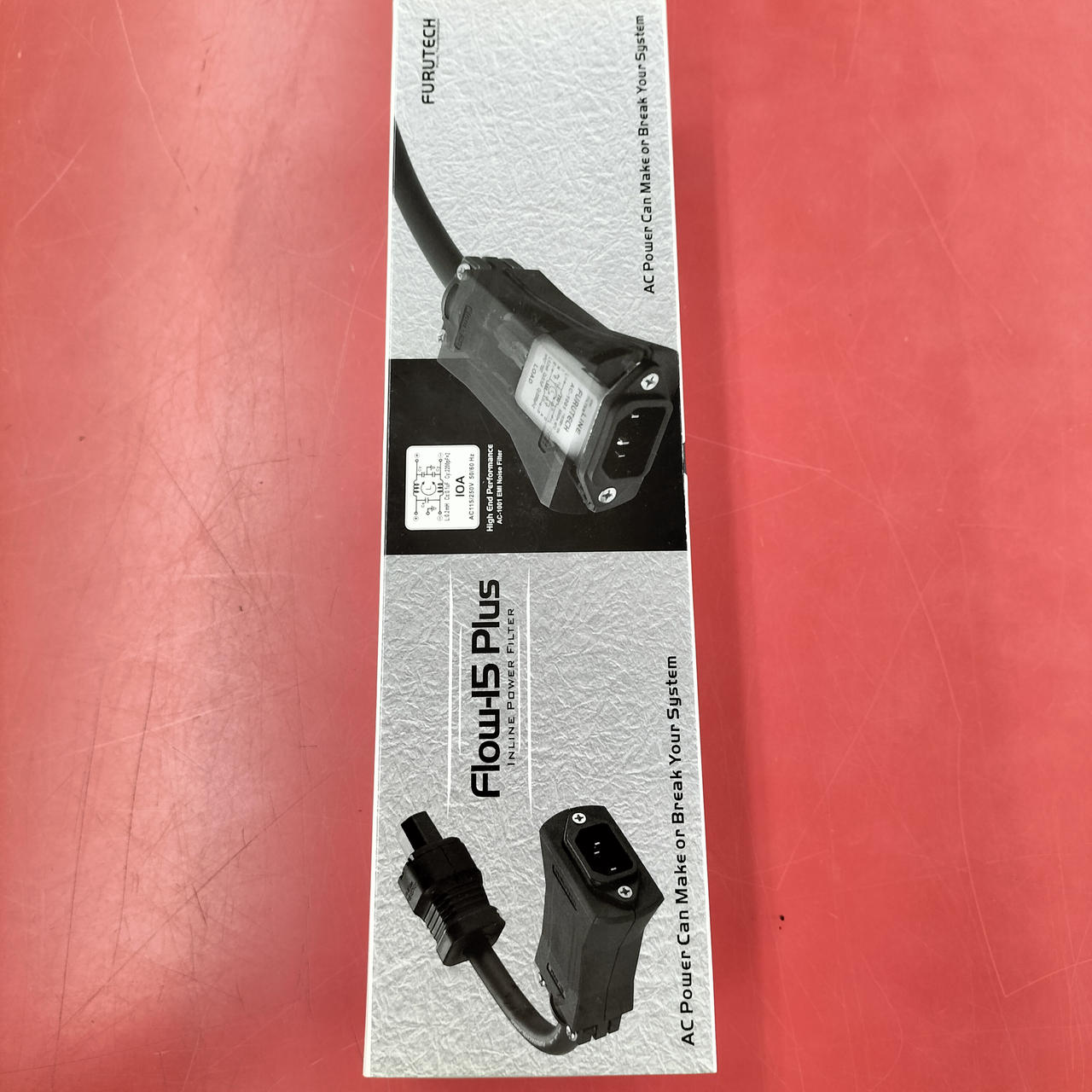 FURUTECH Flow-15 Plus インラインフィルター オーディオグレード
