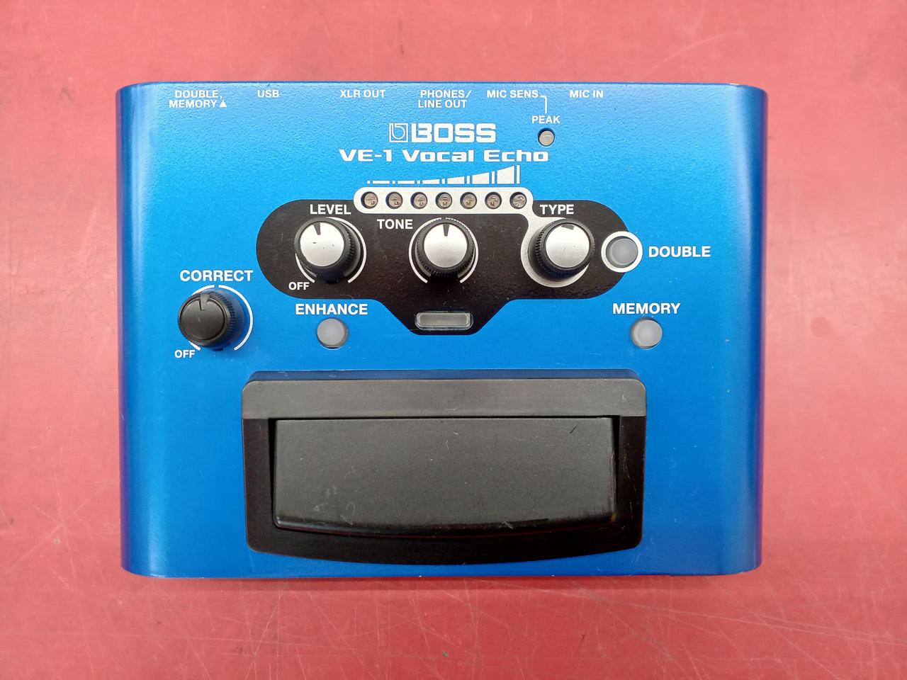 未使用未開封　BOSS　Vocal Echo　VE-1 ヴォーカルエフェクター Ernie Williamson Music - Boss VE-1 Vocal Echo Pedal