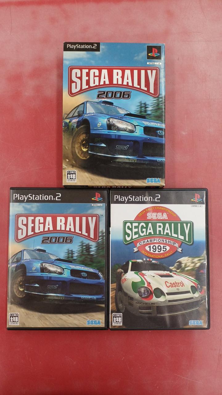 PS2 セガラリー2006+ゼガラリーチャンピオンシップ【F5181-007】052 PS2 セガラリー2006+セガラリーチャンピオンシップ【F5181-007