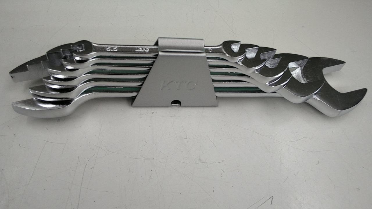 京都機械工具(KTC) スパナセット 8本組 TS208 京都機械工具(KTC