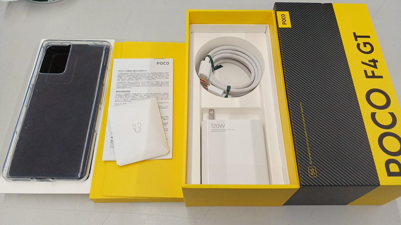 POCO F4 GT 本体 + 付属品 XIAOMI|POCO F4 GT|HARDOFFオフモール（オフモ）|2011770000123129