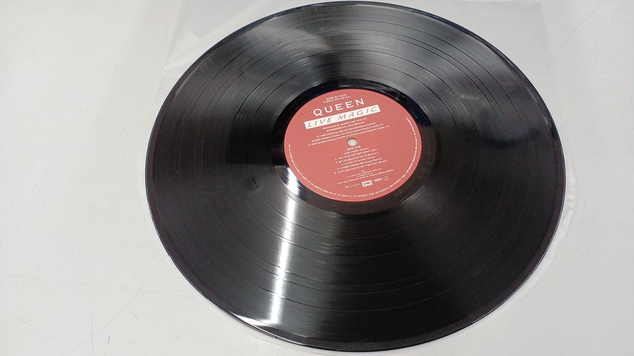 TOSHIBA EMI LPレコード入れ TOSHIBA EMI レコードケース 緑/黒 - メルカリ