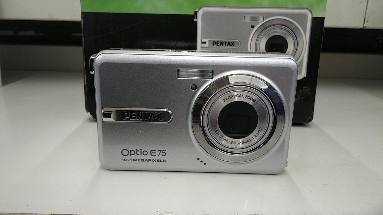 デジタルカメラ PENTAX Optio E75 Optio E75 PENTAX オプティオ ペンタックス Pentax Optio E75 - Fiche