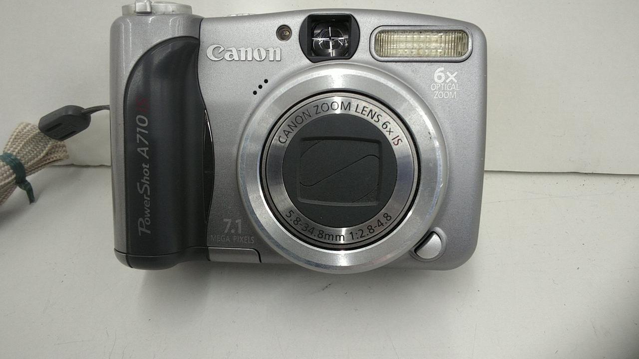 【レトロ希少】Canon PowerShot A710 IS 6x 単三電池仕様 PowerShot A710 IS - キヤノンカメラミュージアム