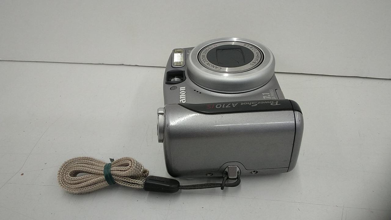 【レトロ希少】Canon PowerShot A710 IS 6x 単三電池仕様 PowerShot A710 IS - キヤノンカメラミュージアム
