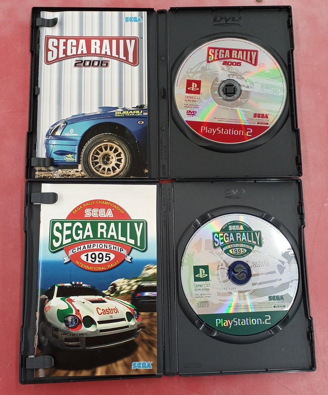 PS2 セガラリー2006+ゼガラリーチャンピオンシップ【F5181-007】052 Amazon.com: Sega Rally 2006 (First Print Limited Edition w