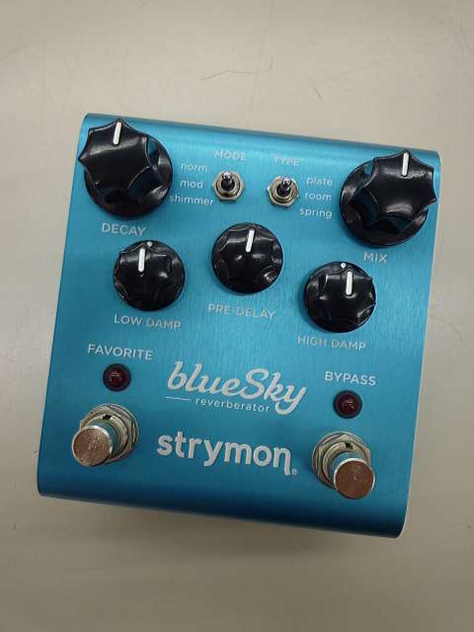 strymon bluesky V1 ストライモン リバーブ 箱有アダプター無 strymon bluesky V1 ストライモン リバーブ 箱有アダプター無