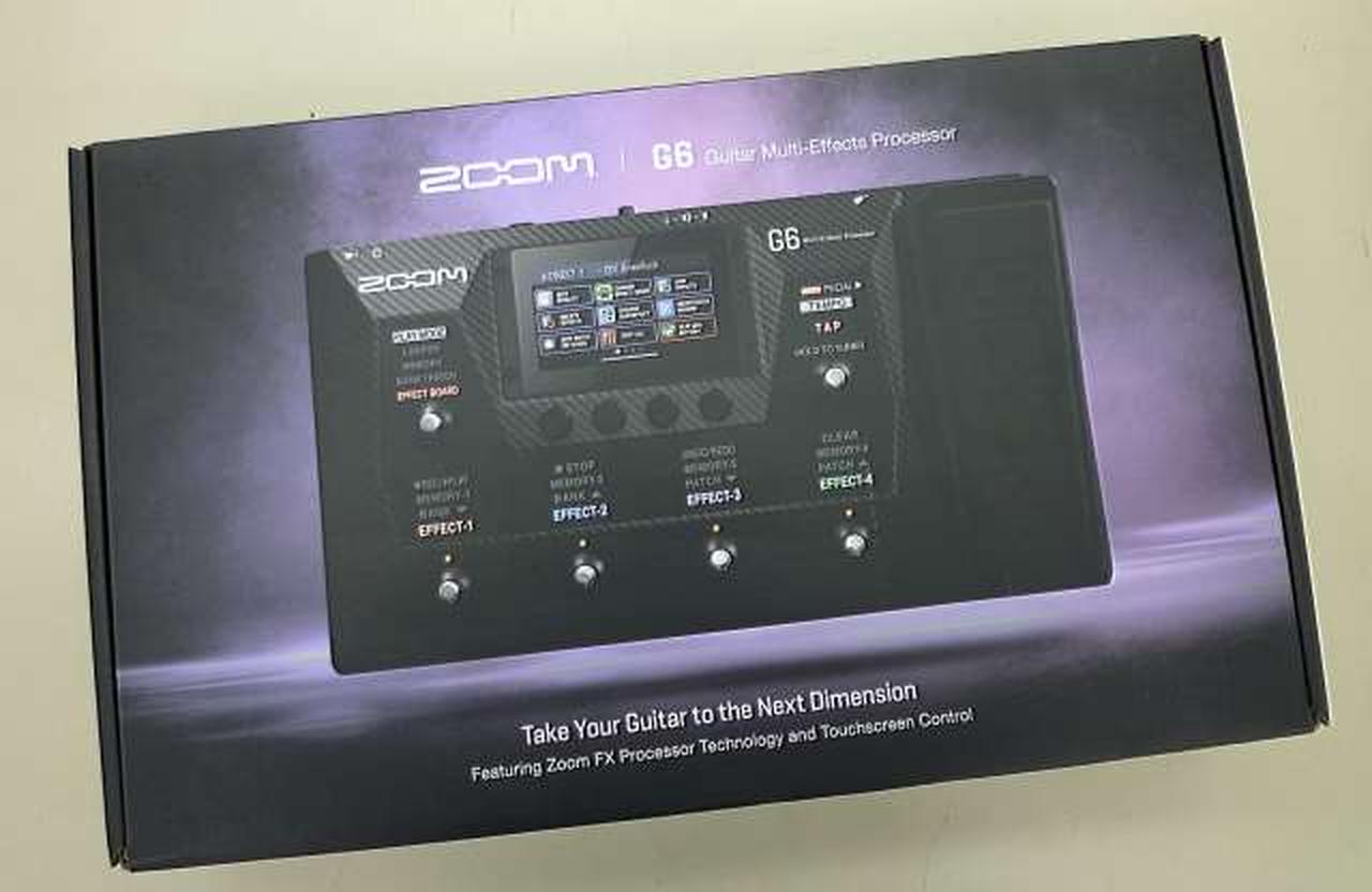 現在¥1000OFF極美品中古ZOOM G6 ZOOM|マルチエフェクター|HARDOFFオフモール（オフモ