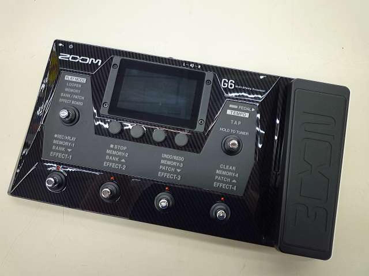美品　ZOOM G6 マルチエフェクター 新製品レビュー】話題のマルチエフェクターZOOM/G6試してみまし