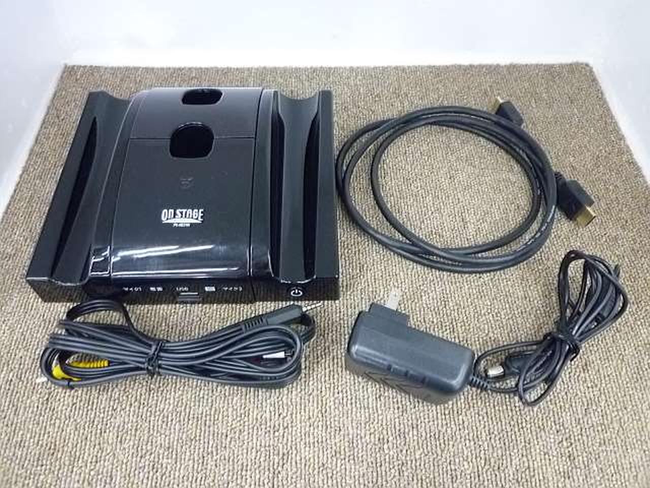 C65激安早い者勝ち✨　未使用品？　ON STAGE パーソナルカラオケ ON STAGE パーソナルカラオケ PK-FB01GT｜Yahoo!フリマ（旧